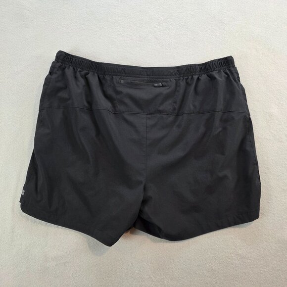 Brooks Men's Sherpa 5" Running Shorts Black Lightweight Mesh Pockets Wicking XL - Picture 3 of 15